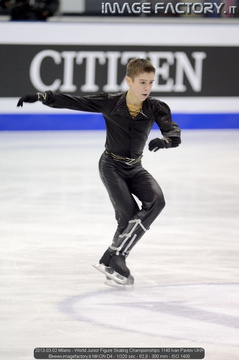 2013-03-02 Milano - World Junior Figure Skating Championships 1140 Ivan Pavlov UKR